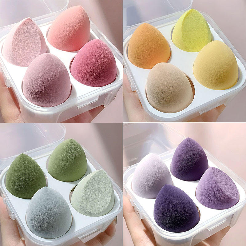 Beauty Facial Foundation Blending Makeup Sponge Set