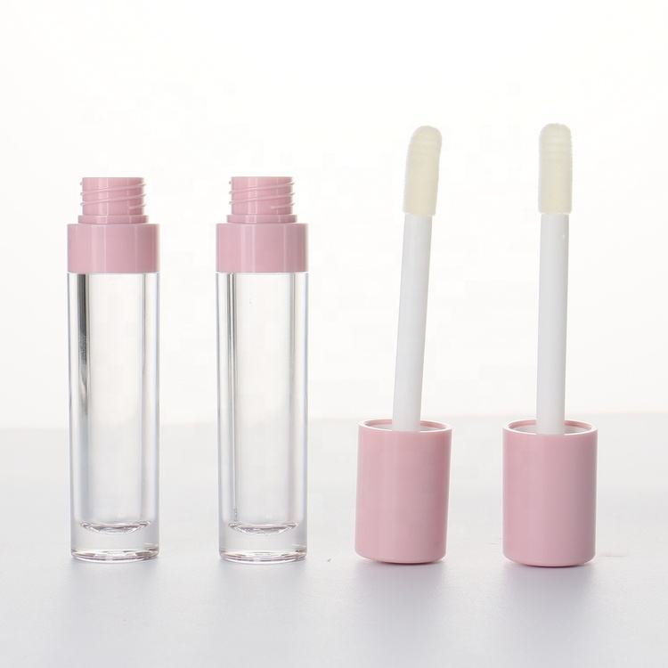 Hot Sale White Wand Colors Lids Empty Plastic 8ml PETG Lipgloss Tube