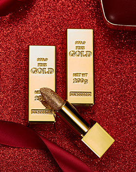 Shiny Luxury Non-sticky Matte Lipstick Waterproof Long Lasting Gold Glitter Lipstick