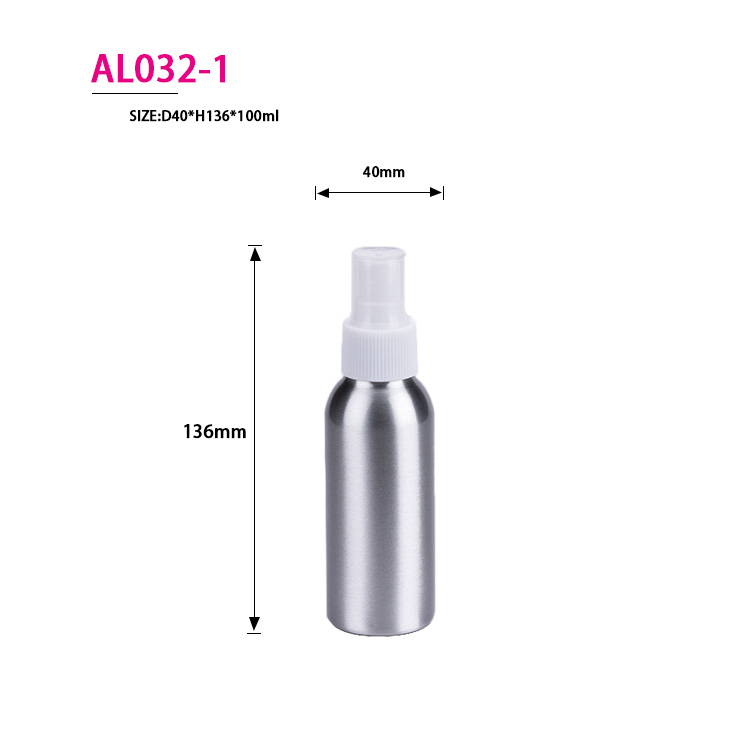 30ML 50ML 100ML 150ML 250ML 500MLWholesale Empty Cosmetic Packaging 30ml 50ml 100ml 150ml 250ml 500ml Aluminum Spray Bottle