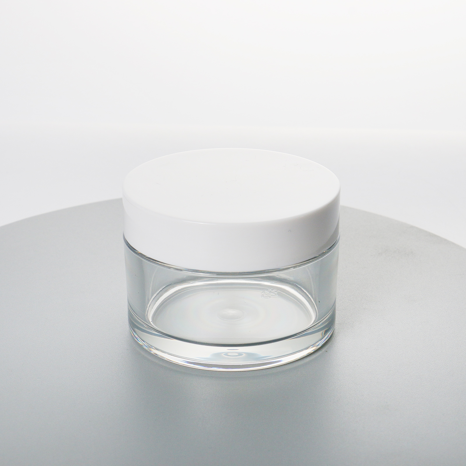 Hot Selling 30g 100g Empty Cosmetic Containers 50ml 150ml 200ml Thick Wall Hard Clear Pet Plastic Cream Jar