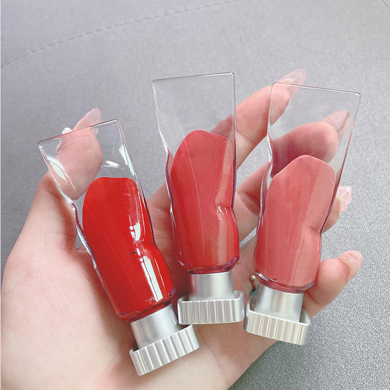 Multi-colored Ice Long Lasting Lip Gloss Private Label Packaging Vegan Non Stick Custom Matte Lipstick