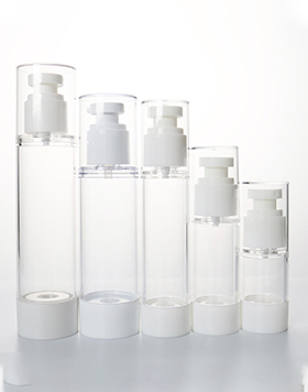 15ml 50ml 80ml 100ml 120ml Transparent Skin Care Serum Packaging Empty Refillable Plastic 30ml Airless Spray Lotion Pump Bottles