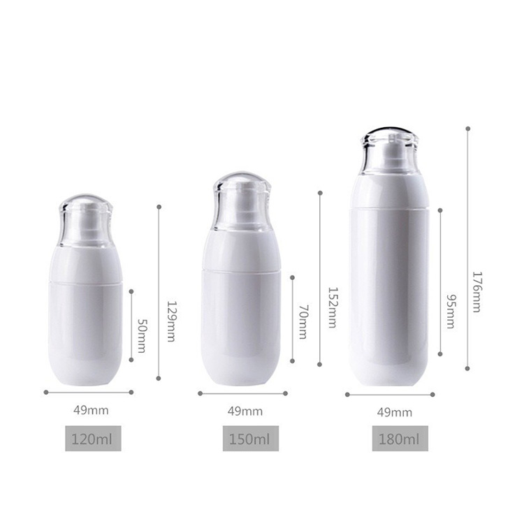 30ml 50ml 100ml 120ml 150ml 180ml White Petg Fine Mist Make Up Empty Spray Bottle