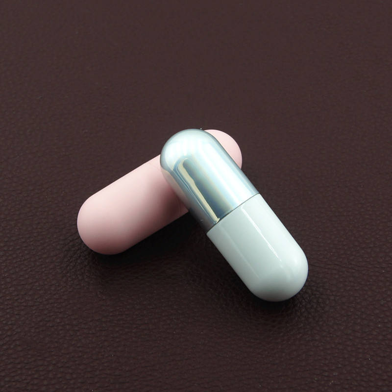 3ml Wholesale Custom Pink Private Label Empty Mini Cute Capsule Pill Lip Gloss Tube