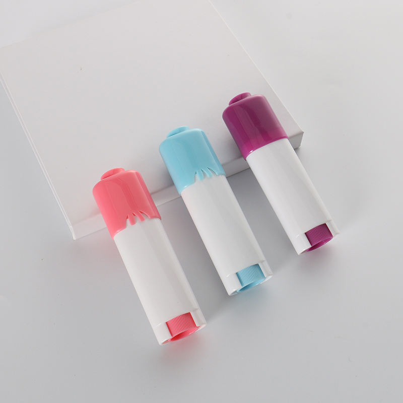 Hot Sale White Color Makeup Container Aluminum Lipstick Container Private Label Pp Lipstick Empty Case And Tube