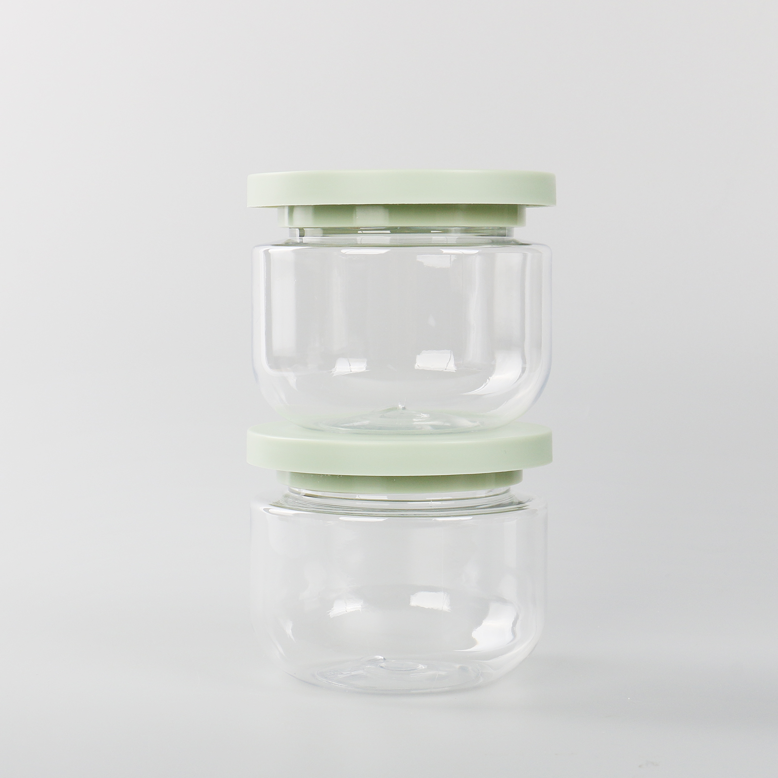 Plastic Cosmetic Container Pet Wide Mouth Hair Mask Face Mask Cream Jar Bottle 250ml Body Butter Cream Jar