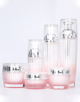 Luxury Cosmetic Containers 5g 10g 15g 20g 30g 50g Acrylic Double Wall Round Plastic Cream Jar