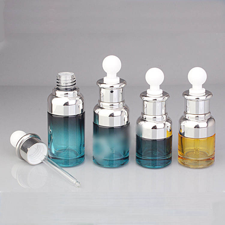 20ml 30ml 40ml Skin Care Glass Bottle Glass Oil Bottle With Dropper Top