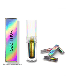 Individual Private Label Multichrome Eye Shadow Custom Logo Holographic Pigments Chameleon Liquid Eyeshadow