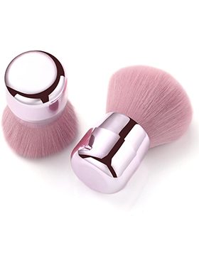 Multi-function Professional Loose Powder Portable Short Mushroom Head Single Kabuki Makeup Brush