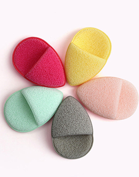 Cosmetic Remover Non-latex Pocket Hand Makeup Removing Face Wash Sponge Facial Cleaning Puff