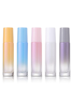 Pearlescent Mother-of-pearl Color Laser Gradient Roll On Glass Bottle 10ml