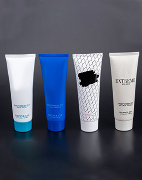 120ml Fashion Black Color Cosmetic Container Logo Customized Cosmetic Soft Tube Private Label Plastic Aluminium Soft Tube