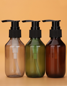 Empty Body Wash Bottle 100ml 150ml 200ml 300ml 400ml 500ml Amber Green Gray Pet Plastic Shampoo Hand Wash Lotion Pump Bottles