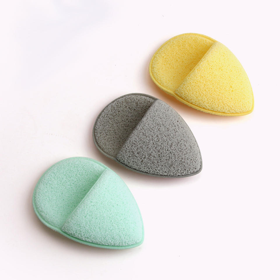 Cosmetic Remover Non-latex Pocket Hand Makeup Removing Face Wash Sponge Facial Cleaning Puff