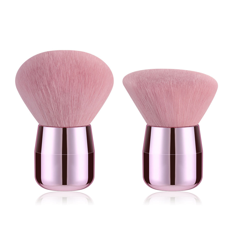 Multi-function Professional Loose Powder Portable Short Mushroom Head Single Kabuki Makeup Brush