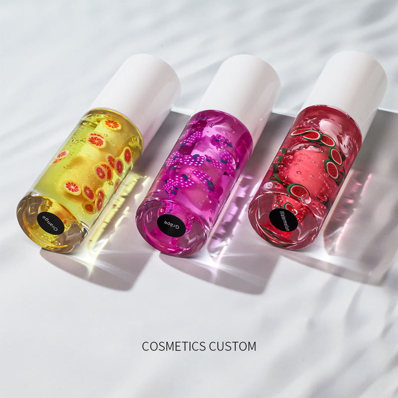 6ml Girl Long Lasting Color Red Pink Orange Various Color Personal Care Moisturizing Fruit Custom Logo Lip Tint