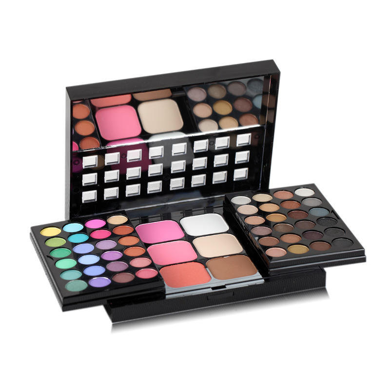 Make Up Set 48 Eye Shadow Palette 24 Lipstick 6 Foundation Face Powder Blush Eyeshadow Kit 78 Colors Eyeshadow Case