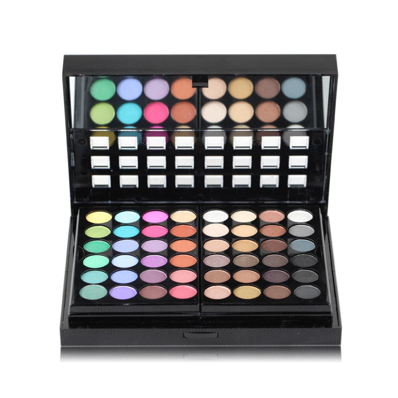 Make Up Set 48 Eye Shadow Palette 24 Lipstick 6 Foundation Face Powder Blush Eyeshadow Kit 78 Colors Eyeshadow Case