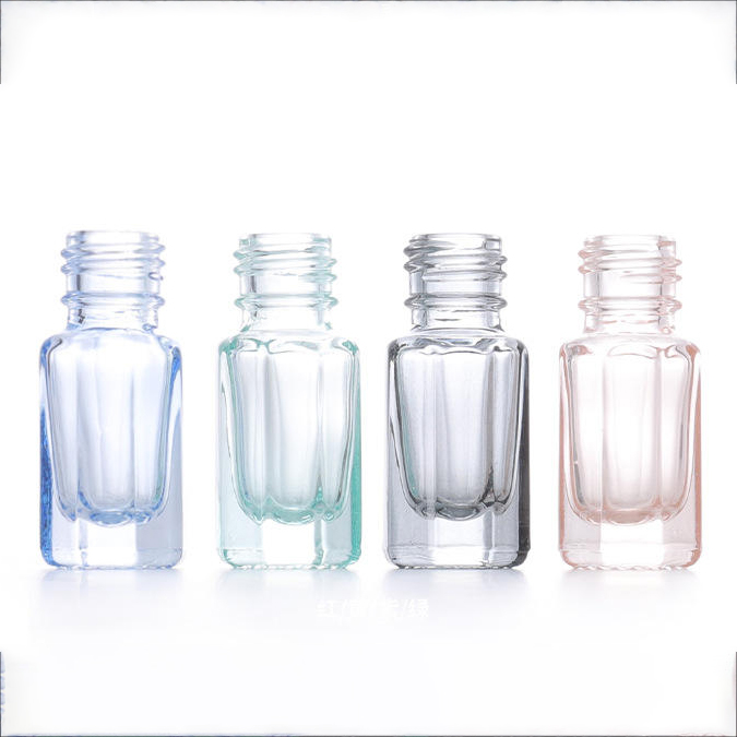 Free Sample Cosmetics Packaging Perfume Essential Oil Glass Container 3ml Roll-on Bottle