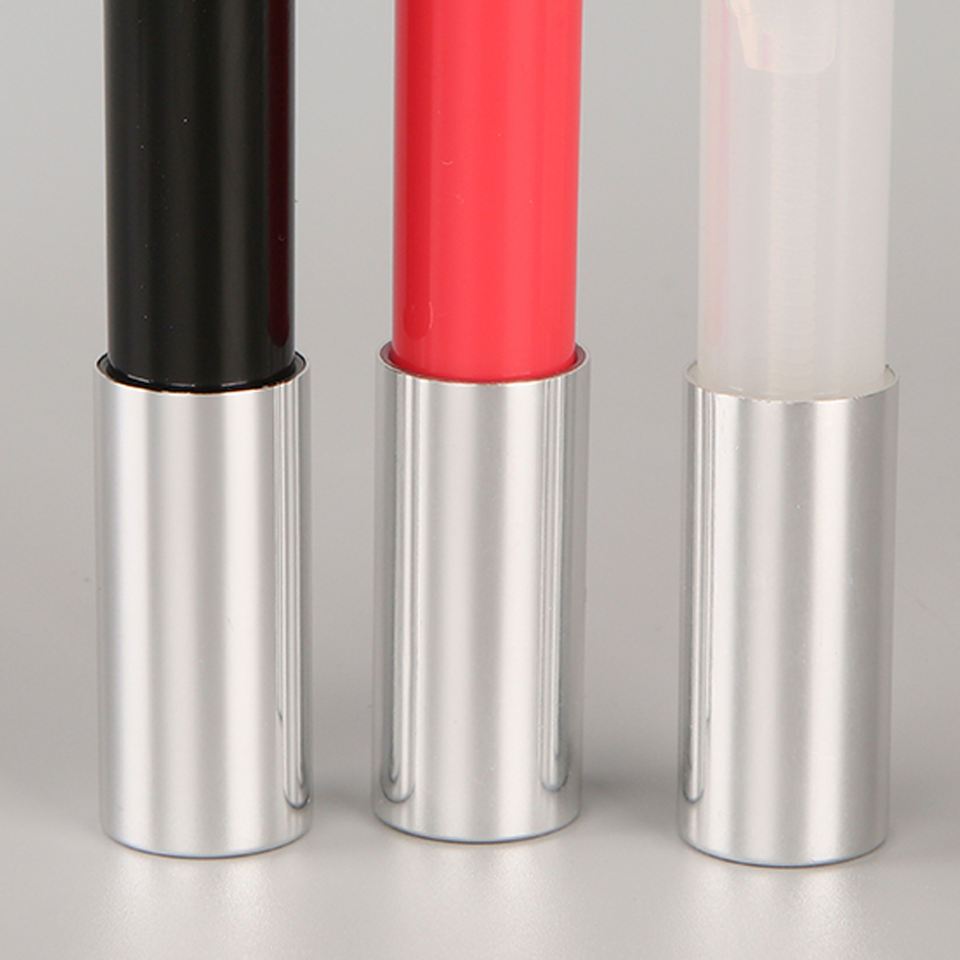 Empty Liquid Lipstick Container Plastic Round Lip Gloss Pen Tube Container