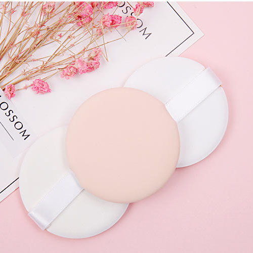 Custom Logo Blue Makeup Sponge Puff Rubycell BB Cream Air Cushion Round Powder Puff