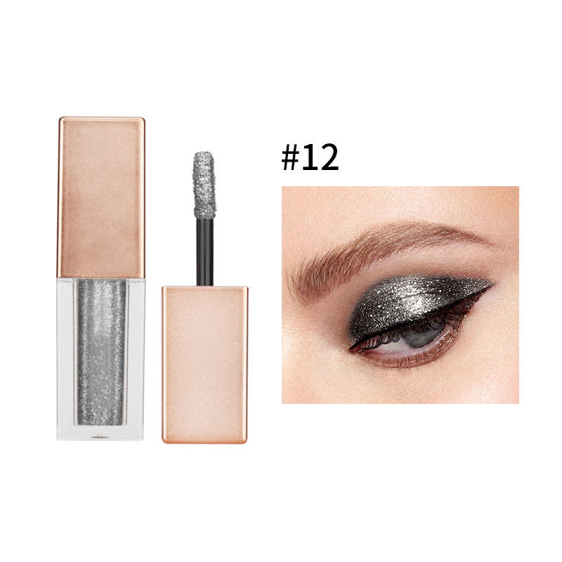 Cruelty Free Customized Eyeshadow High Pigment Shimmer Makeup Organic Metallic Liquid Eyeshadow Glitter Vegan Liquid Eye Shadow