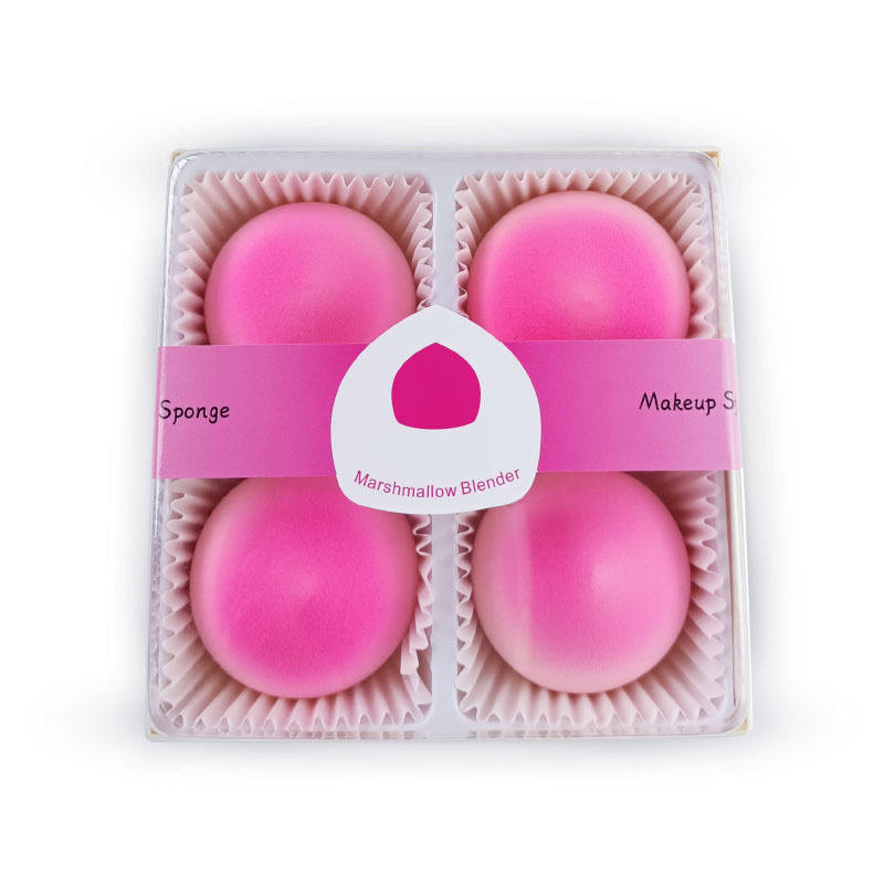 Beauty Sponge Blender Set Super Soft Foundation Blending Peach Shape Marshmallow Makeup Sponge