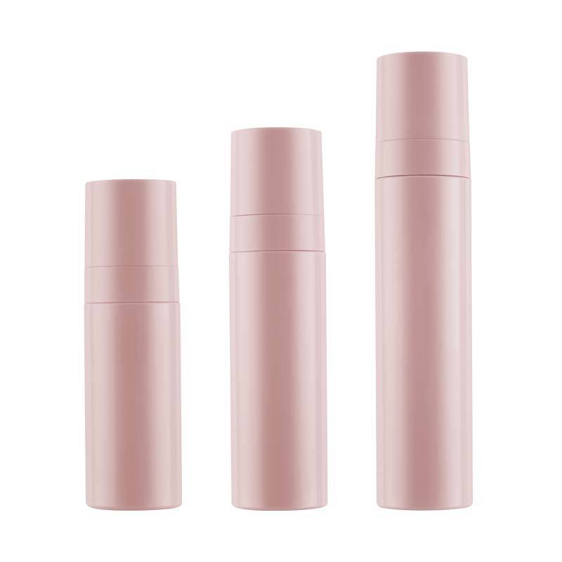 60ml 80ml 100ml Pink Lotion Setting Plastic Spray Lotion Bottle Pet Round Makeup Pump Mist Spray Bottle