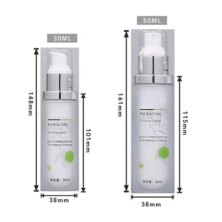 30ml 120ml 50ml 100ml 30g cream bottle 50g cream bottle Cosmetic Packaging Materials Lotion Bottles Skin Products Bottles