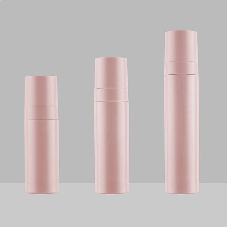 60ml 80ml 100ml Pink Lotion Setting Plastic Spray Lotion Bottle Pet Round Makeup Pump Mist Spray Bottle