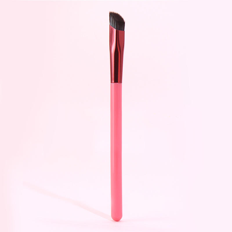 Professional Smooth Canvas Concealer Brush Custom Logo Single Makeup Brush New Square Multi-Function Eyebrow Brush