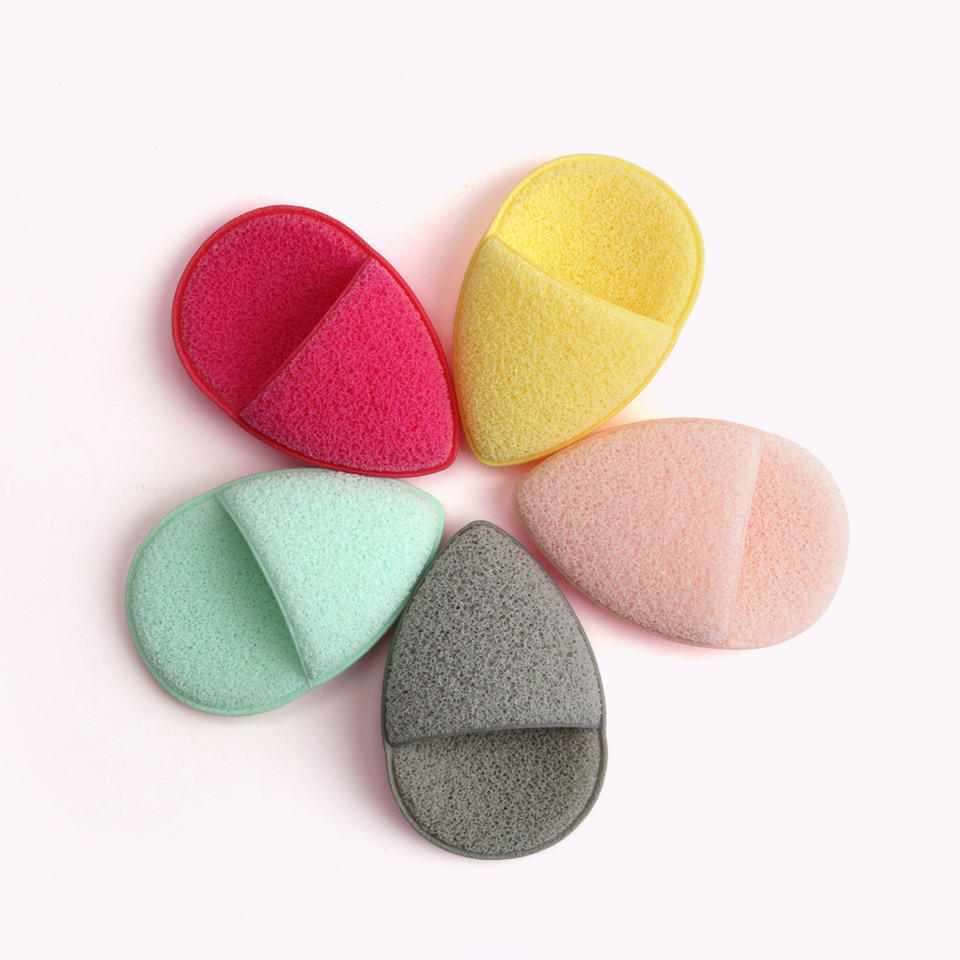 Cosmetic Remover Non-latex Pocket Hand Makeup Removing Face Wash Sponge Facial Cleaning Puff