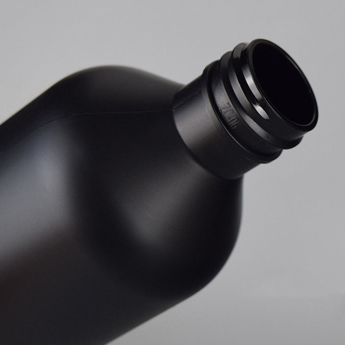 300ml 500ml Silk Screen Printing Matt Black Plastic Conditioner Shampoo Soap Dispenser Bottles With Pump Dispenser