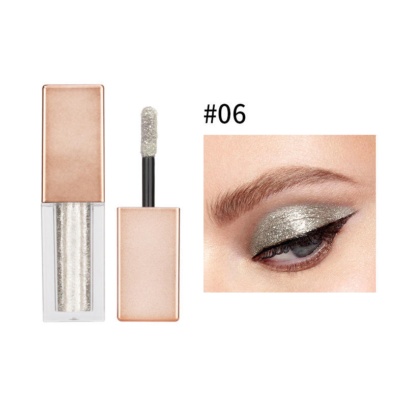 Cruelty Free Customized Eyeshadow High Pigment Shimmer Makeup Organic Metallic Liquid Eyeshadow Glitter Vegan Liquid Eye Shadow