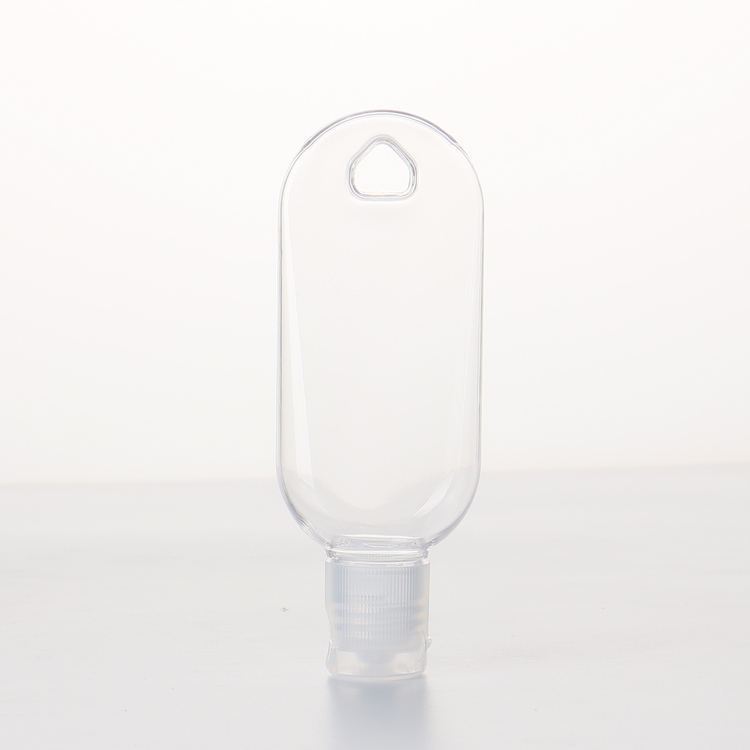 Wholesale Empty Small Plastic Travel Transparent Hand Sanitizer Bottle