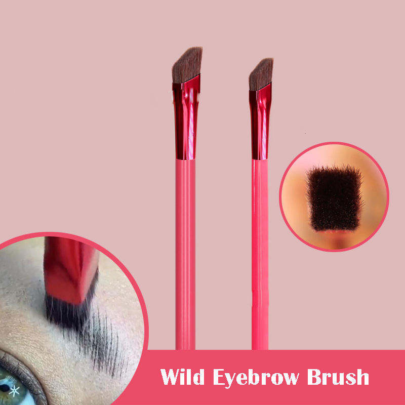 Professional Smooth Canvas Concealer Brush Custom Logo Single Makeup Brush New Square Multi-Function Eyebrow Brush