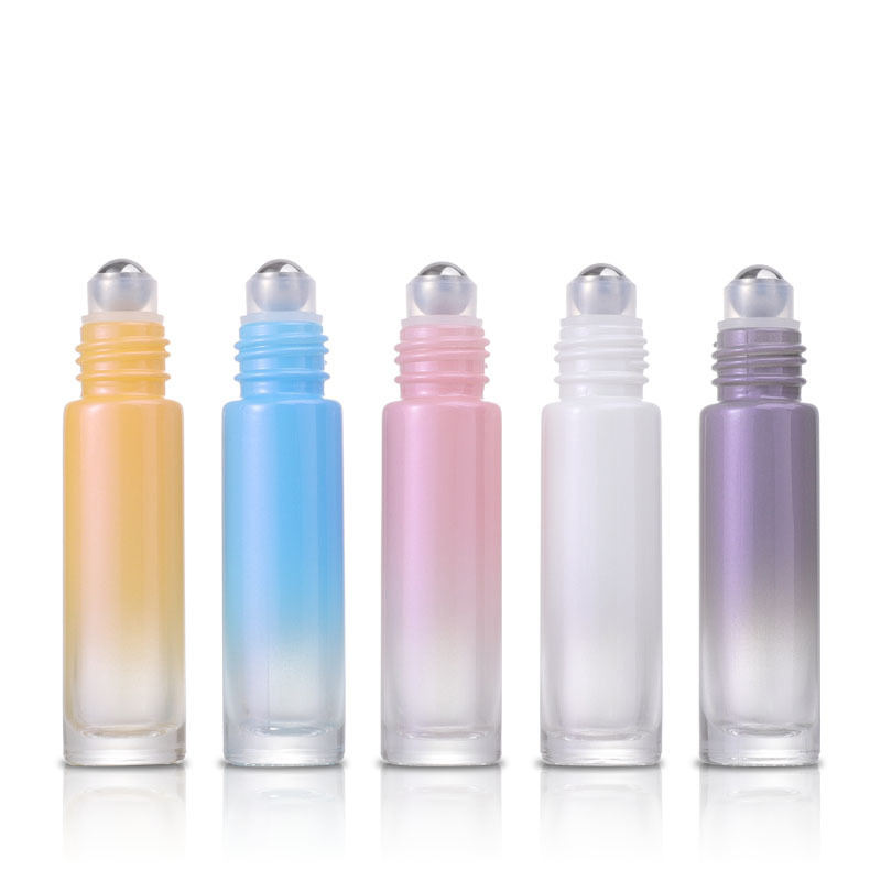 Pearlescent Mother-of-pearl Color Laser Gradient Roll On Glass Bottle 10ml