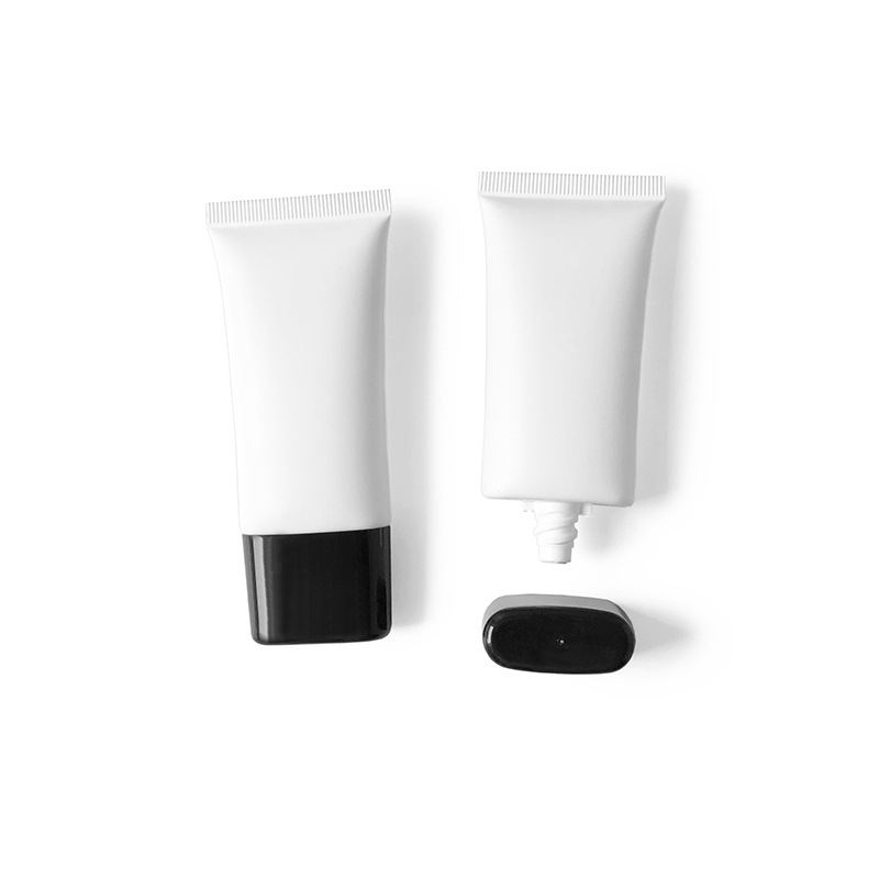 Custom Frosted Squeeze Sunscreen Tube 30ml Eco-Friendly Cosmetic Packaging Pe Plastic Empty Soft Tube For Hand BB Cream Lotion