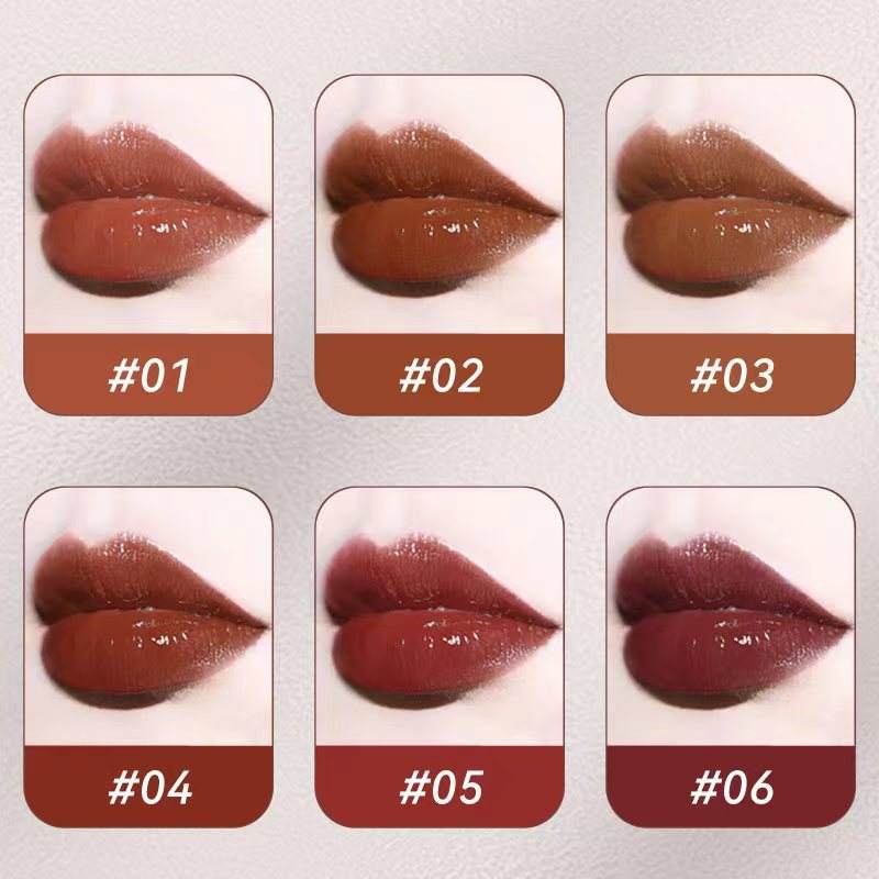 5ml Custom Logo Glitter Lipgloss Private Label Lip Gloss Plumper Lip Glaze Liquid Capsule Lipstick