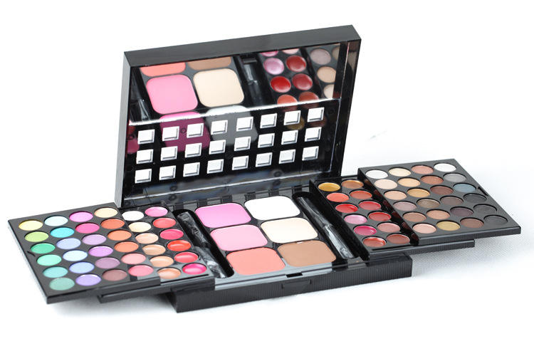 Make Up Set 48 Eye Shadow Palette 24 Lipstick 6 Foundation Face Powder Blush Eyeshadow Kit 78 Colors Eyeshadow Case