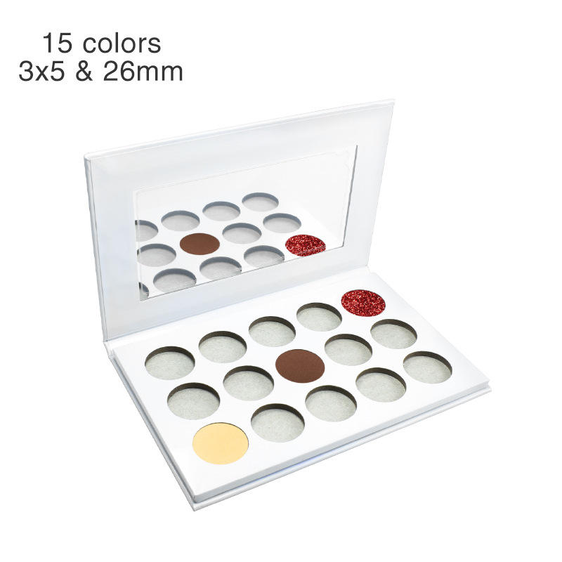 Pick Your Own Colors Makeup Cardboard Eyeshadow Custom Logo Wholesale High Pigment Private Label Cosmetics Eyeshadow Palette