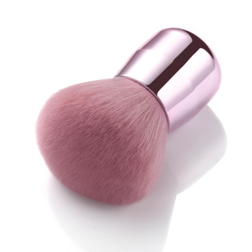 Multi-function Professional Loose Powder Portable Short Mushroom Head Single Kabuki Makeup Brush