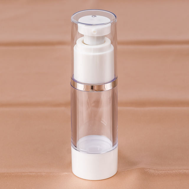 Wholesale Transparent 30ml 50ml 100ml PP Airless Bottle With Pump Sprayer