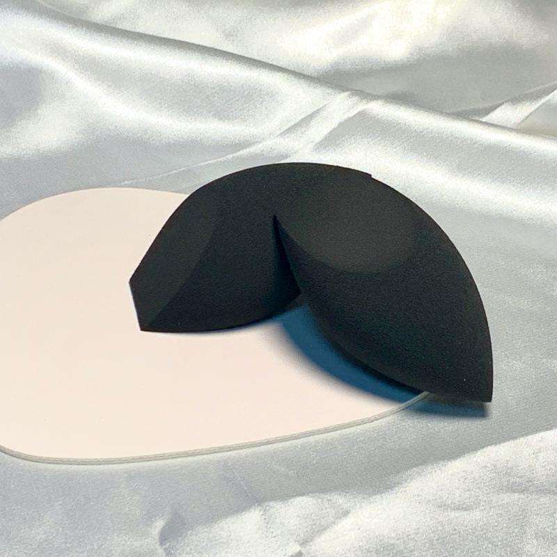 Makeup Sponge Olive Shape Concealer Powder Soft Foundation Puff Black Latex Free Soft Beauty Sponge Blender