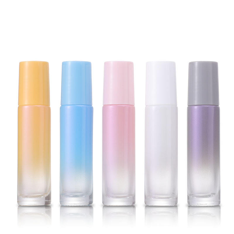 Pearlescent Mother-of-pearl Color Laser Gradient Roll On Glass Bottle 10ml