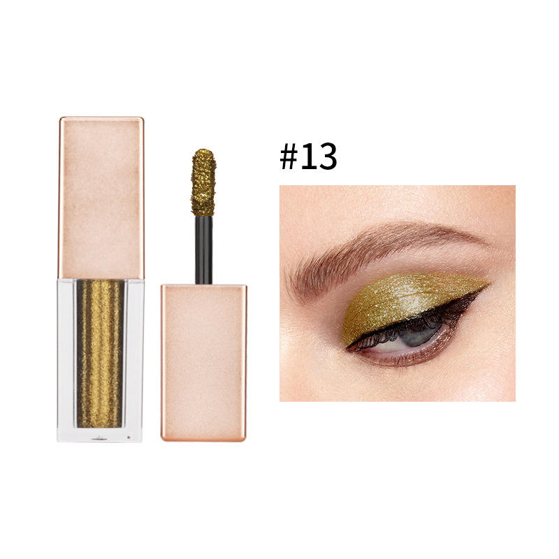 Cruelty Free Customized Eyeshadow High Pigment Shimmer Makeup Organic Metallic Liquid Eyeshadow Glitter Vegan Liquid Eye Shadow