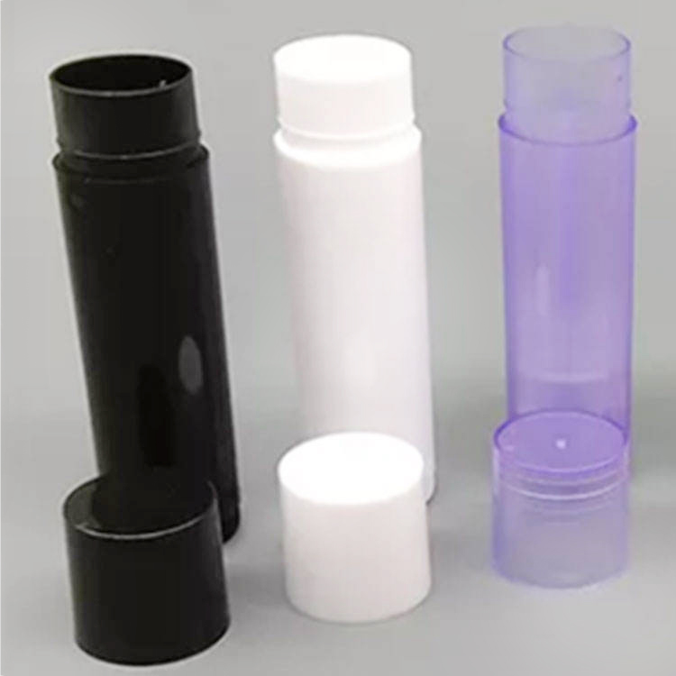 Mini Lip Balm Tubes Clear Black White Pink Purple Plastic Lipstick Tube Lip Balm Tubes