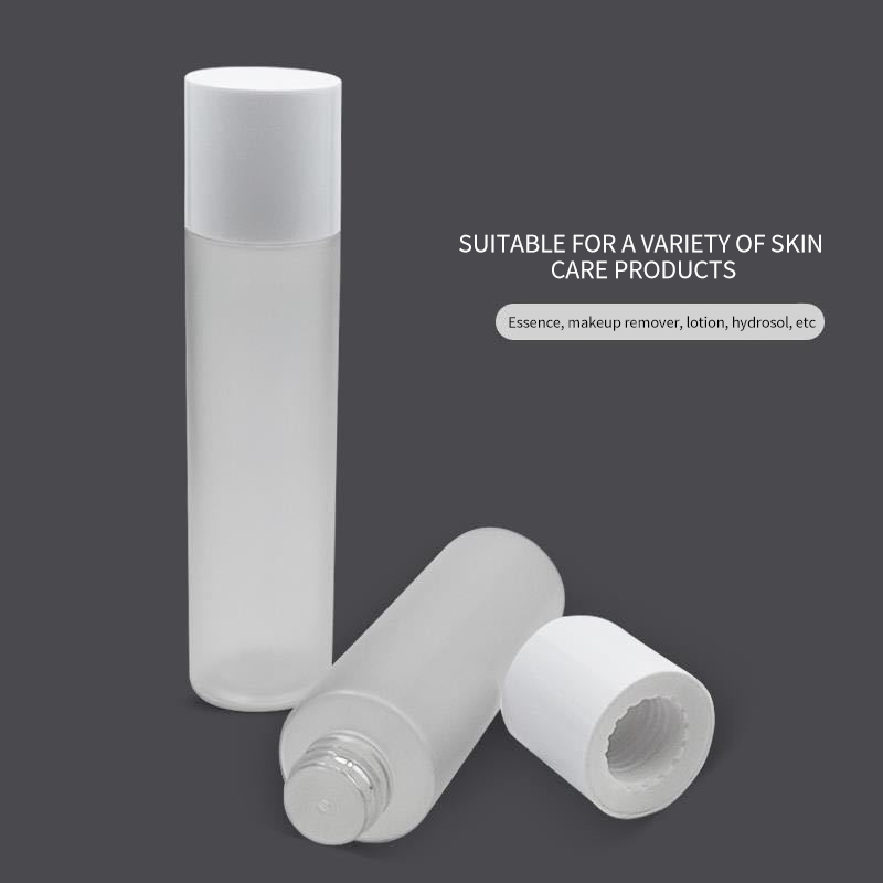 100ml 120ml 150ml 180ml 200ml Frosted Empty Skin Care Bottle Plastic Pet Bottles Toner Bottle With Screw Cap